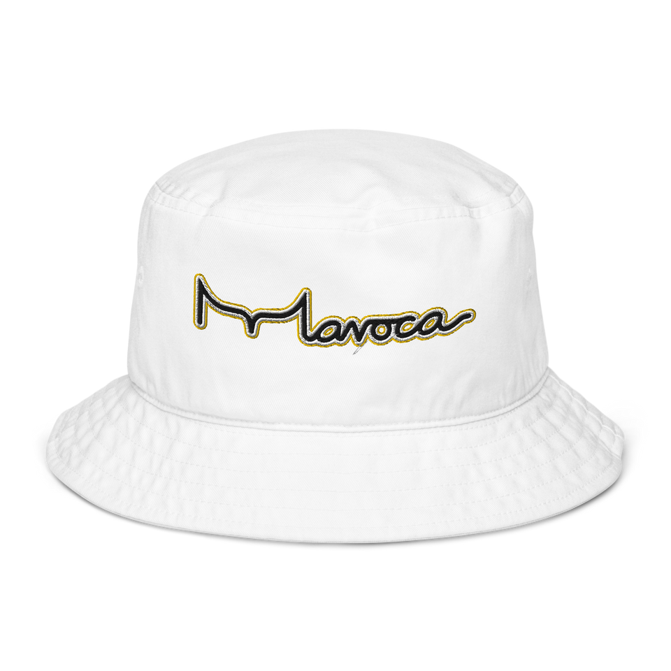 Mavoca Embroidery bucket hat